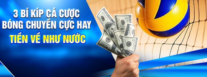 3 Bí Kíp Cá Cược Bóng Chuyền Cực Hay - Tiền Về Như Nước